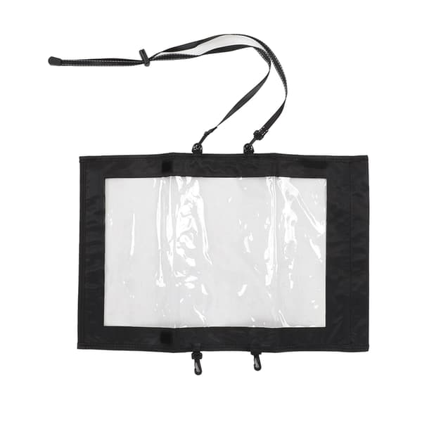 Waterproof TPU Map Case Transparent Hiking Bag with 2 Extra Straps for Camping