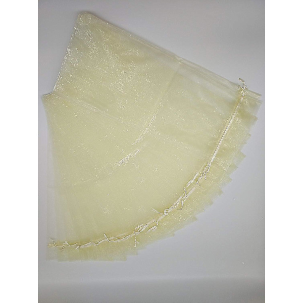 20 kpl läpinäkyviä organza-viinipusseja, 5,5x14,5 tuumaa