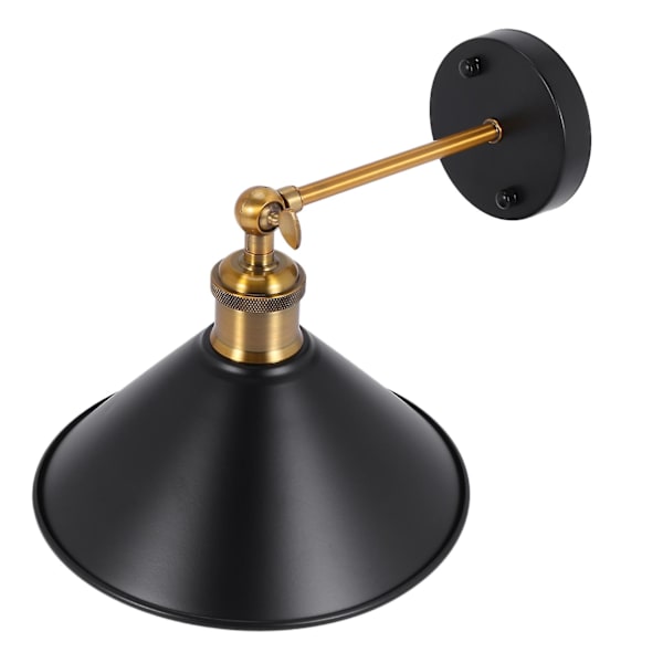 Industriel væglampe E27 sokkel Retro loft LED væglamper trapper badeværelse jern væglamper