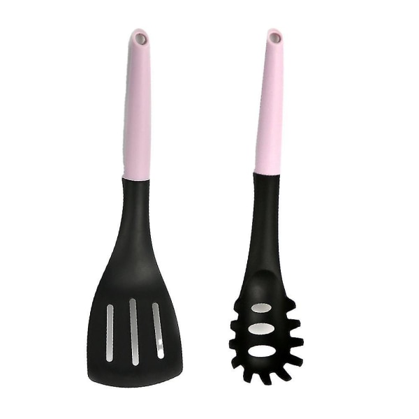 Rosa nylonspatel Non-stick Pan Special Cooking Colander Kök