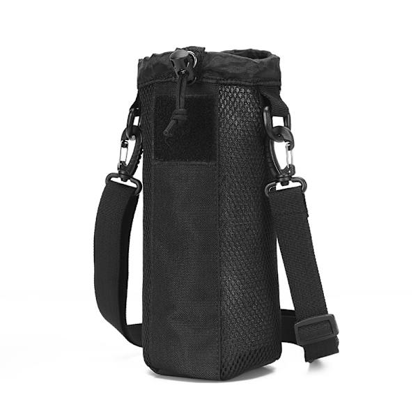 Taktisk vattenflaskepåse Militär Mesh Kettle Holder Bag Midjeväska Utomhus Jakt Vandring Fiske Kettle Carry Bag