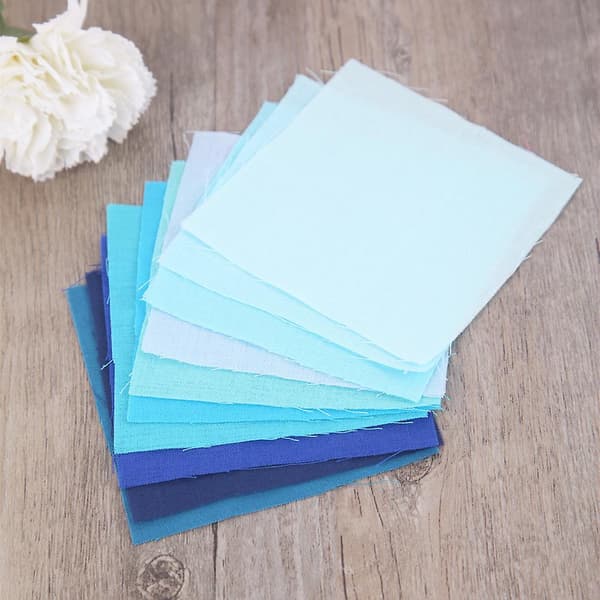 100 stk 10x10cm DIY Håndlaget Patchwork Bomullsstoffer Stoffmaterialer for Sying Scrapbooking Quilting (Tilfeldig Stil)