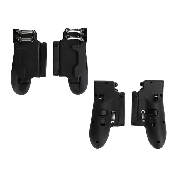 1 par universel tablet-spilcontroller med 6 fingre, spilcontrollerholder