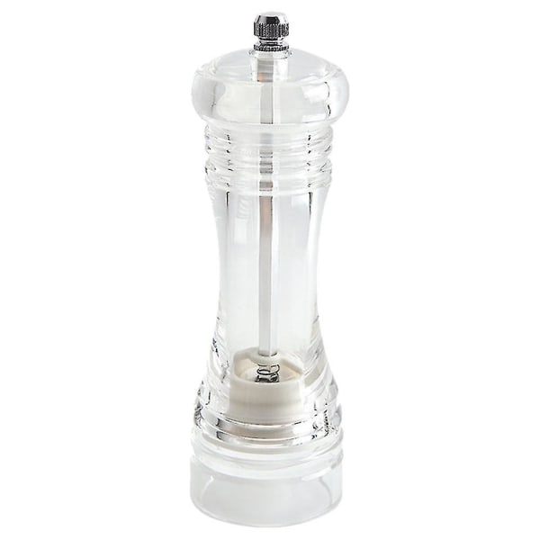 Clear Acrylic Salt And Pepper Grinder Refillable Sea Salt