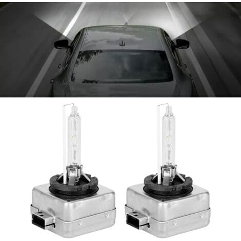 D1S 12V 6000K 35W Xenon Bulb – Strong White Light – 2-pack – Durable and Shockproof – 7600 Lumen/set