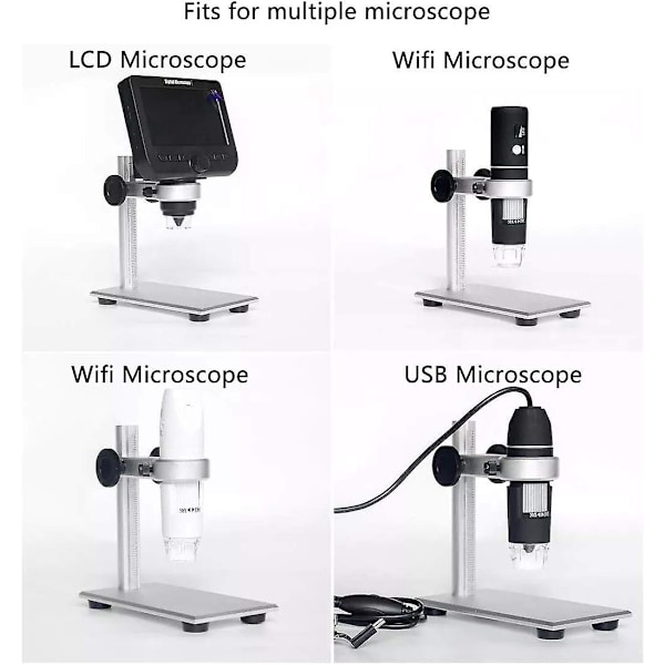 Aluminium Stativholder til USB-mikroskop