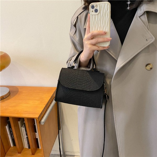 Naisten trendikkäät käsilaukut Retro Designer Luxury Square Crossbody -laukut Green