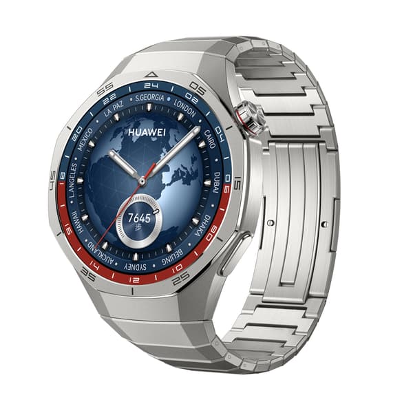 Titaaninen kellon ranneke Huawei GT5 Pro -kellolle Silver Silver