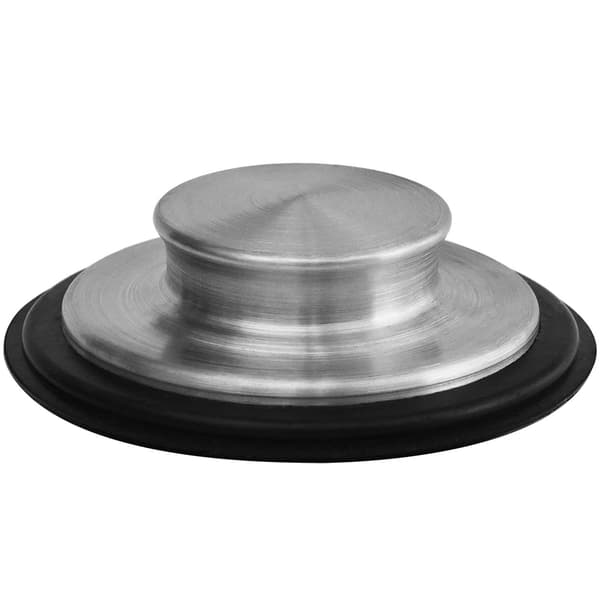 Køkkenvaskprop i rustfrit stål til affaldshåndtering - Passer til standard køkkenafløbsstørrelse på (3,1 tommer) i diameter