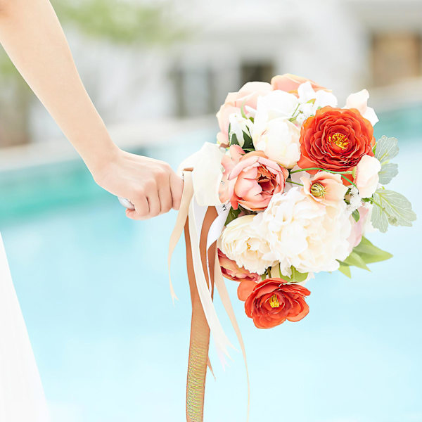 2 stk Brudebukett Holder Blomsterskum Bukett Holder Brudebukett Holder