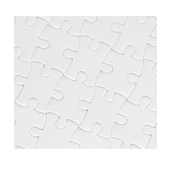 10 stk/pakke DIY tomt sublimering A4 rektangel papirbilde puslespill varmepresseoverføring håndverk puslespill
