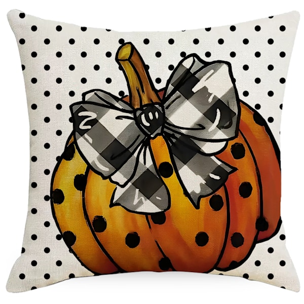Halloween-tyynynpäälliset 18x18 tuumaa, 4 kpl setti, Halloween-juhliin, koristeelliset tyynynpäälliset