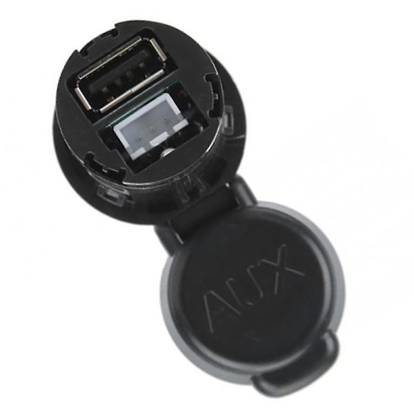 Auton stereoiden USB- ja Aux-kaapeliadapterisarja Peugeot 206 207 307 308 407 408 508 607 - Citroëniin C3 C4 C5 C6 - RD43 RD45