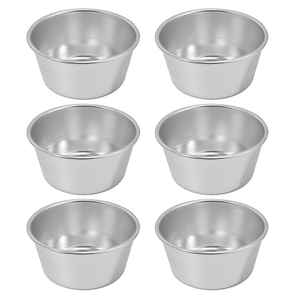 6 stk muffinsformer i metall, multifunksjonelle muffinsformer, baketilbehør