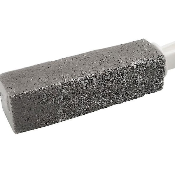 Pumice-vessaharja kahvalla WC:n puhdistukseen