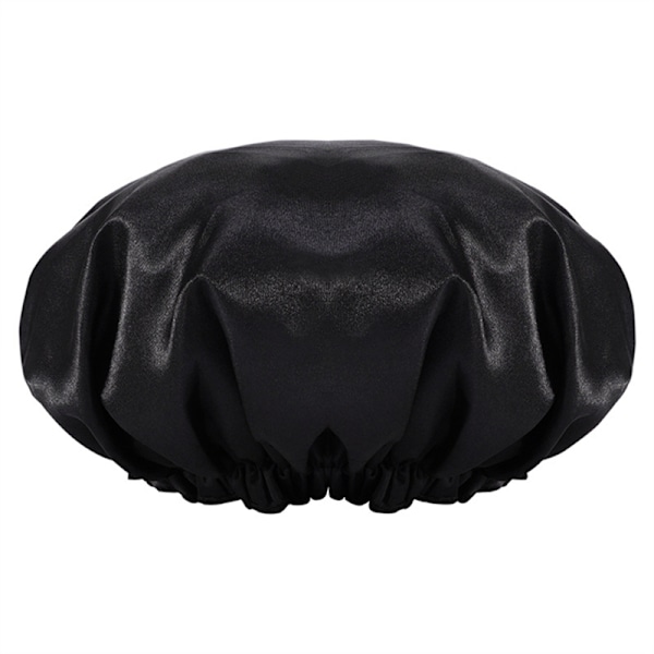 Satin Sleep Cap - Sort