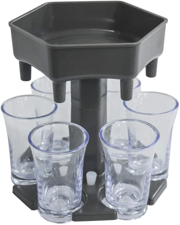 6 glas, shotglas (akryl), 35 ml shotglas