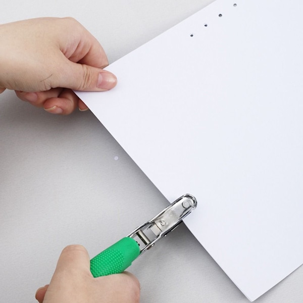 Metall Enkel Hålslag Präglingsverktyg Scrapbooking Stansar DIY Pappersskärare Square