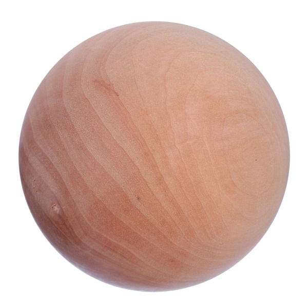 9CM Massiivinen Puupallo Pyöreä Pallo Käsintehty DIY Tarvikkeet Maalattu Pallo