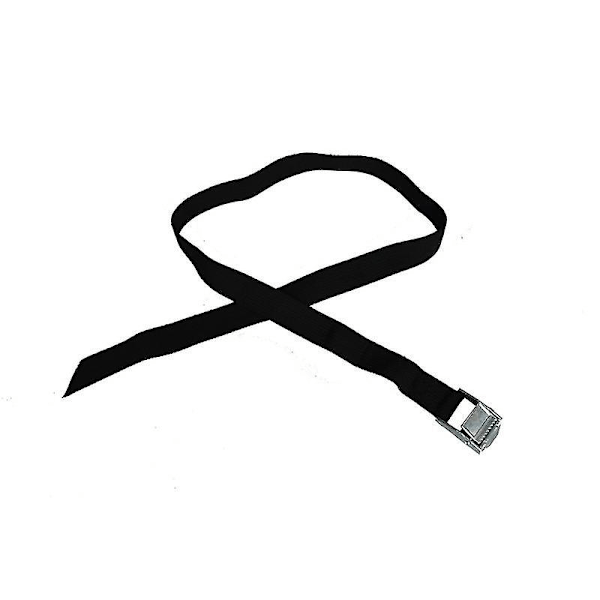 Cam-soljet, Matkatavaratelineen hihnat, Kuorma-autot ja moottoripyörät Ulkoilma Säädettävät Kiristyshihnoista Polyesterihihnat, 2.5cm*1m (musta) 2 kpl