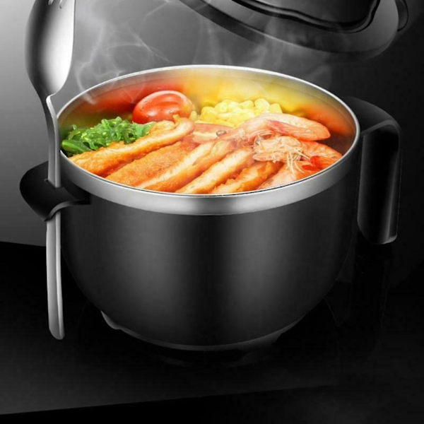 Te-kugle i rustfrit stål, krydderikugle, smagskugle, te-kugle, suppe-kugle, køkkengadget, krydderiboks, kreativ te-si (farve: sølv) (1 stk.)