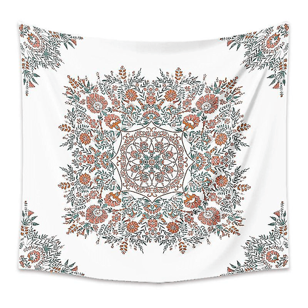 Mandala Blomster Gobelin Vægophæng