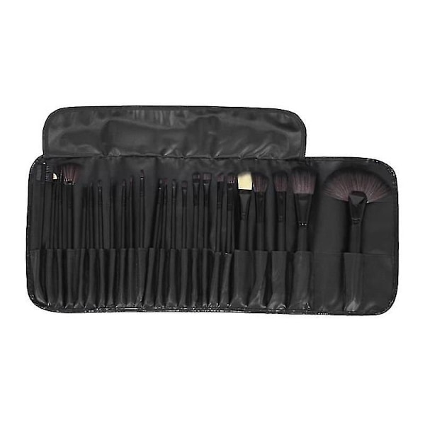 24x Makeup-borstar - Svart