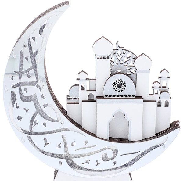 Eid Mubarak Træ Lys Ramadan Dekorative Lampe Ramadan Lys Hængende Ornament