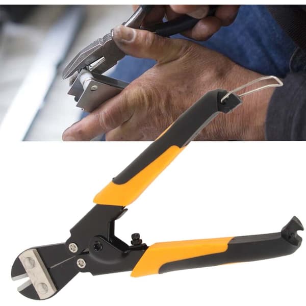 8-tommers kraftig mini bolt-kutter tang wire kabel kutter