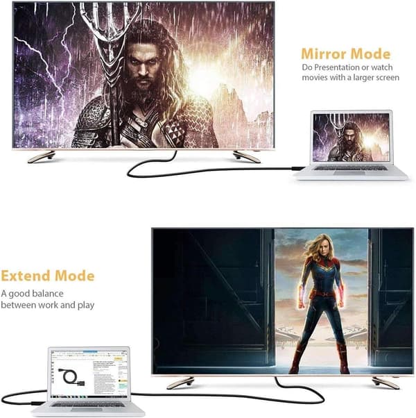 1,8 m HDMI til VGA-kabel - Adapter - 1080p
