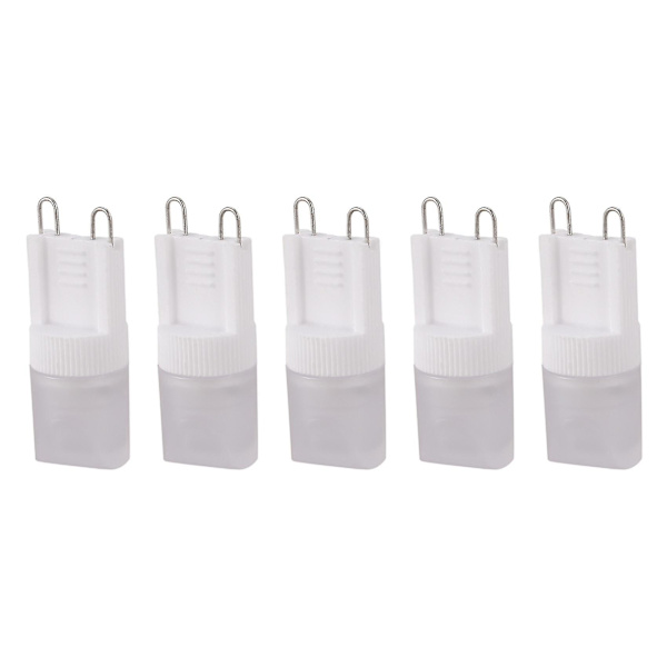 5x G9 Varm Hvid 1 Led Pære Spot Lys Pære 1w Ac 220v-240v Høj Effekt