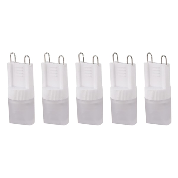 5x G9 Varmvit 1 LED-lampa Spot Light 1w AC 220v-240v Hög Effekt