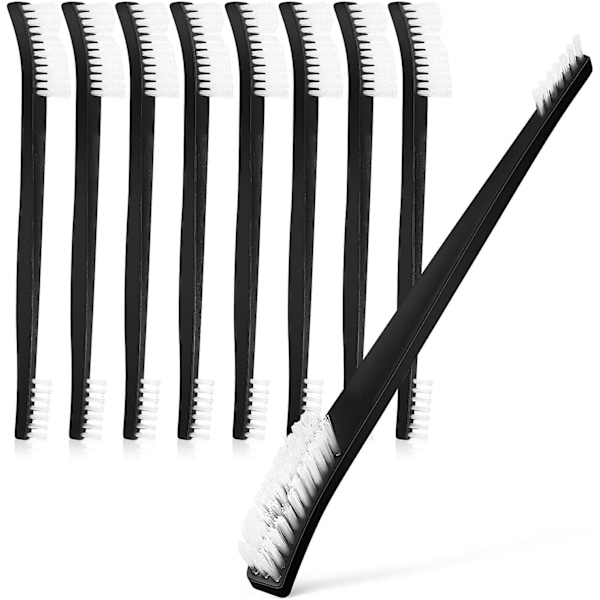 Double-ended Nylon Brush Set For Kitchen Sink And Bathroom Cleaning (9 Pcs)