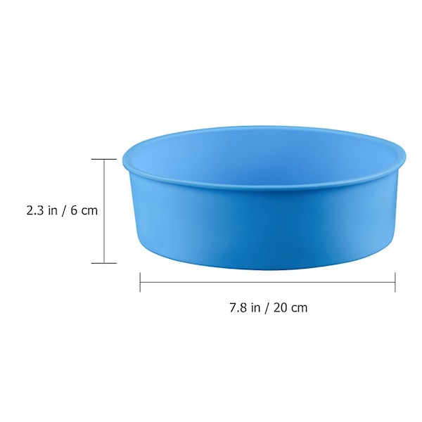 Rund silikon bakeform bakebrett kake pannekakeform bakeform