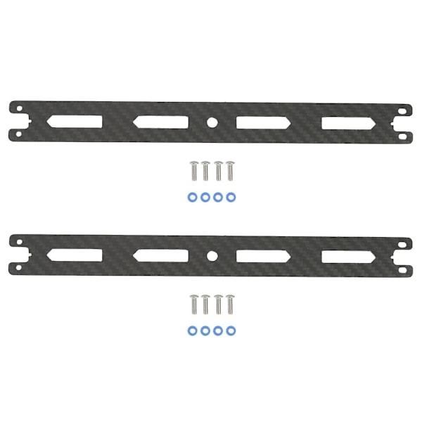 2x Hiilikuitu toisen kerroksen levy TT02 Tt02b -02 -02b 1/10 Rc-auton päivitysosat