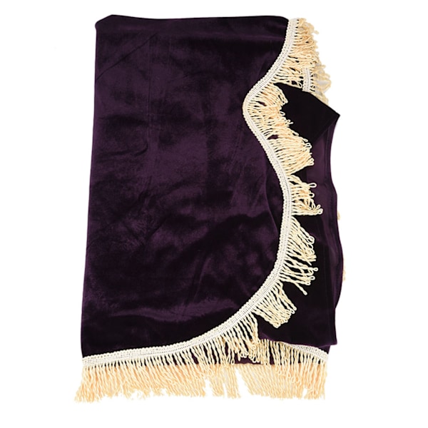 200*150cm Kestävä Pystypianon Pölytiivis Suojapeite Pehmokangas Tarvikkeet (Purppura) 0.7