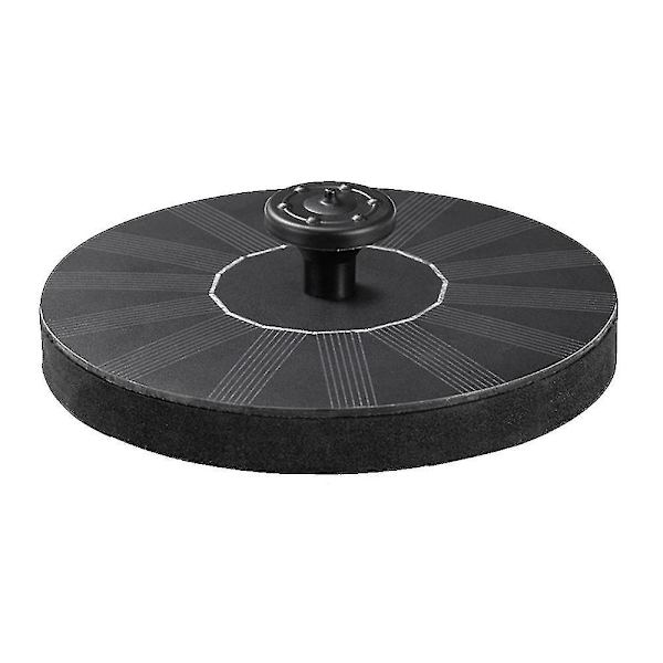 Mini solcelledrevet springvand til pool, springvand med vandfald