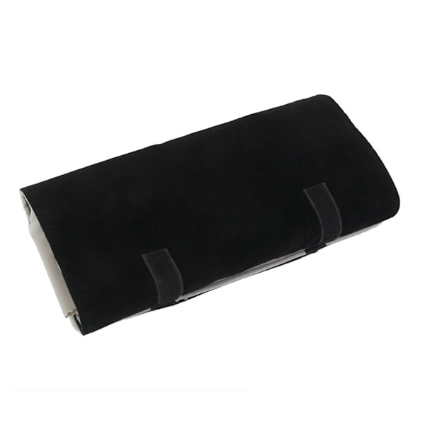 2x Lyxig Sammets Smyckesrulle Ring Örhängen Armband Display Organizer Påse Grå