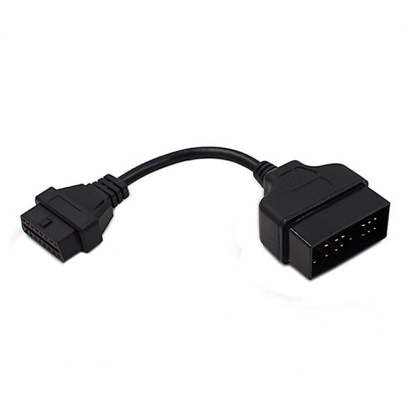 22-napainen OBDII-16-napaiseen naarasliittimeen sovitinkaapelissa 22-napainen OBD Ii OBD -diagnostiikkakaapeli