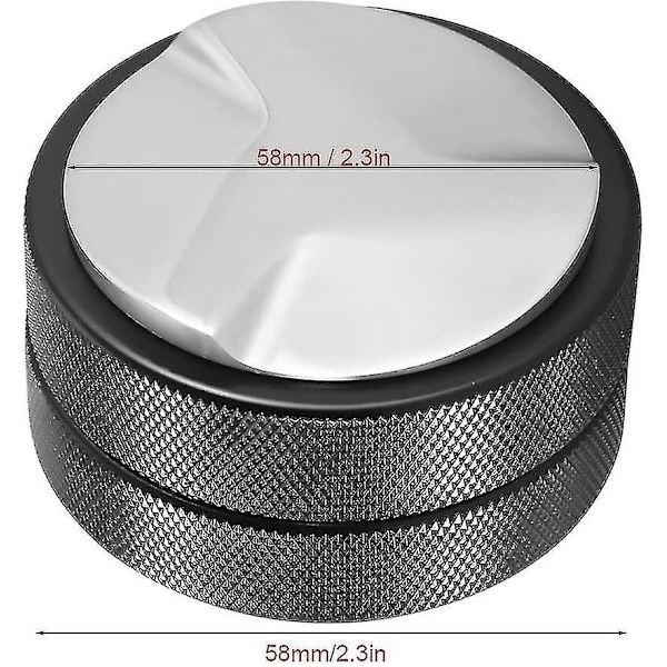 Kaffefordeler 51 mm rustfritt stål espressokaffe tamper kaffepulver kaffemaskin kaffe