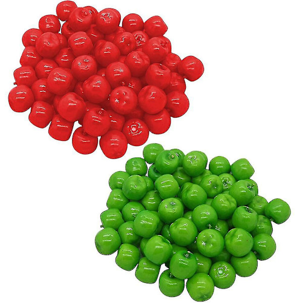 50 stj. artificiella frukt små äpplen rekvisita DIY artificiell mini äpple äpplen rekvisita falska äpplen skum frukt hantverk