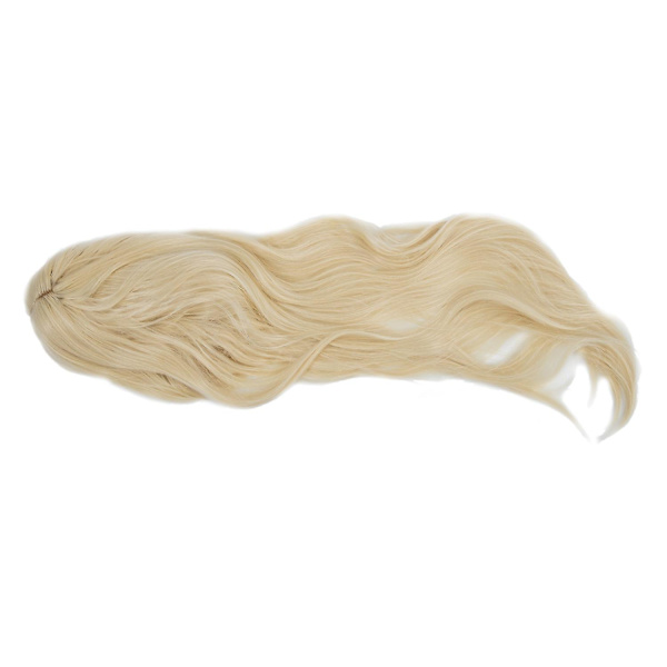 Rapunzel Custom Styled Blond Cosplay Peruk (barn)