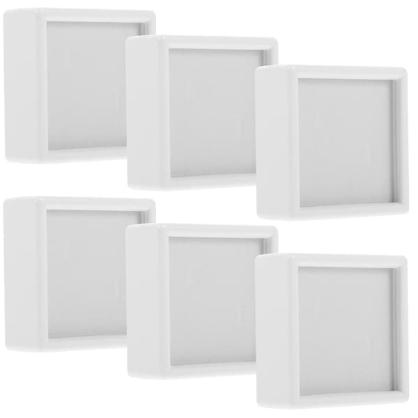 6 st Gemstone Display Case Brosch Förvaringslåda Smycken Display Case Multi Purposes Organizer