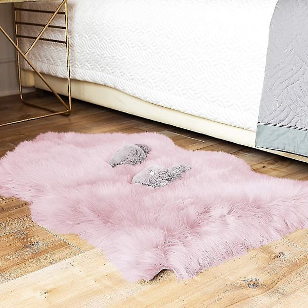 Ylellinen pehmeä keinotekoinen lampaannahkainen tuolinpäällinen