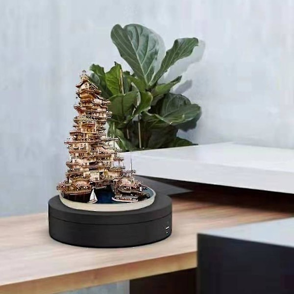 Elektrisk motoriserad roterande skivspelare displaystativ, 360turntable