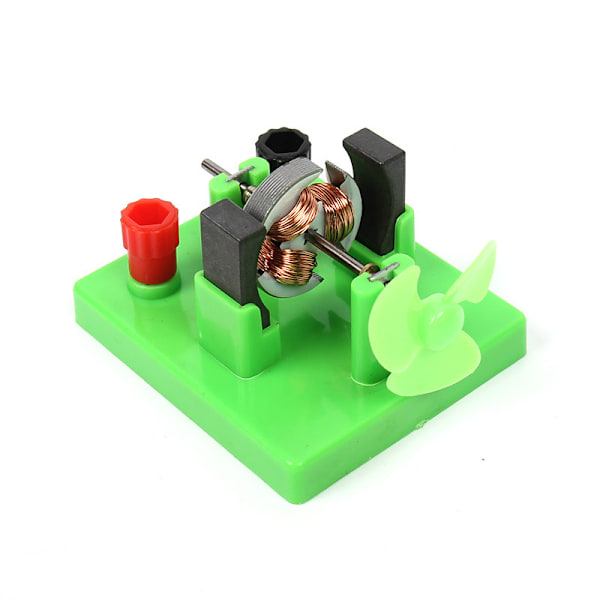 DIY DC elektrisk motor monteringssats - Vetenskaplig labb pedagogisk fysik inlärningsexperiment leksak för barn elektrisk motor