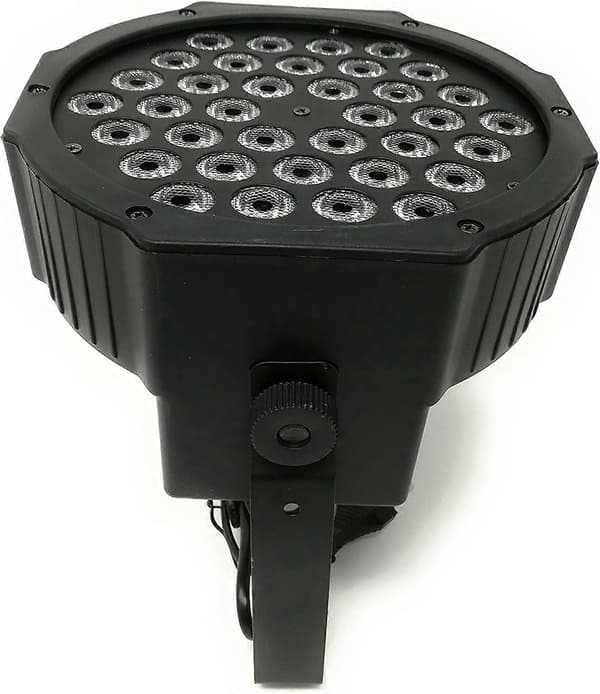 36W RGB flomlys med lydsensor, farget lys