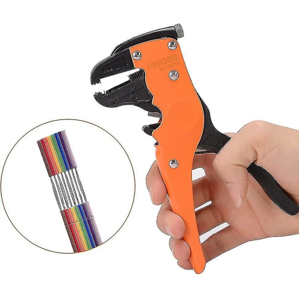 Ergonominen automaattinen johdinkuorija 0,2 mm - 6 mm johdolle