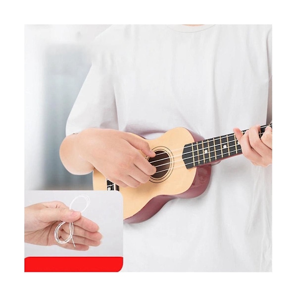 Gitarrleksak Barn Simulation Musik Gitarr Instrument Mini Fyra Strängar Kan Spelas För Tidigt