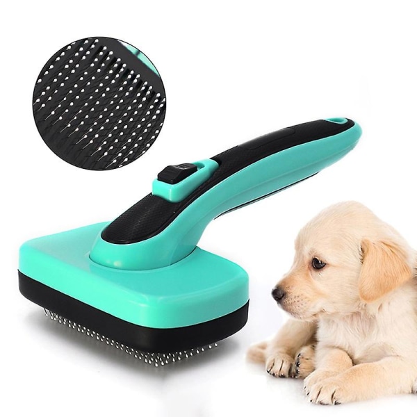 Pet Dog Hair Remover Dog Comb Self Cleaning Slicker Brush Pet Grooming Tools